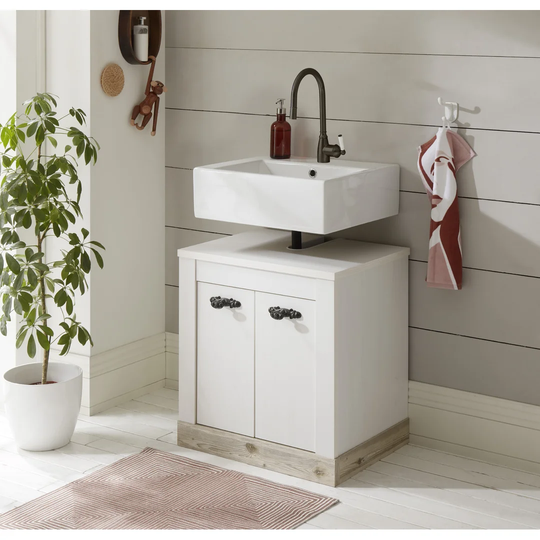 Theres 60Cm W x 63Cm H x 46Cm D Back to Wall Toilet Unit