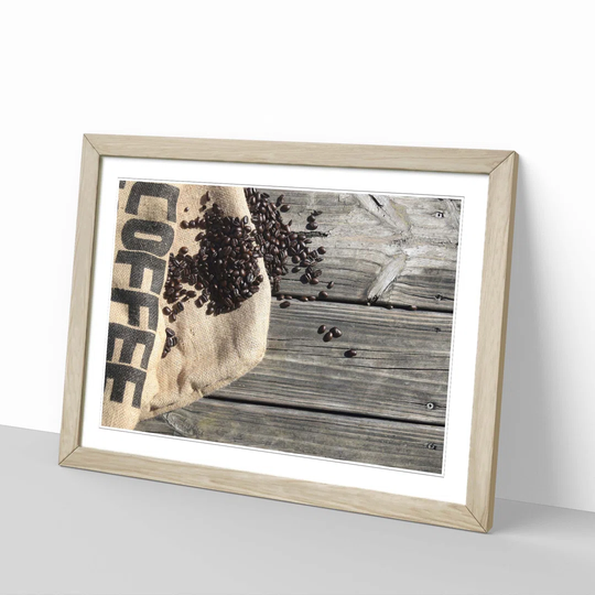 'Coffee Beans 1' Framed Photographic Print