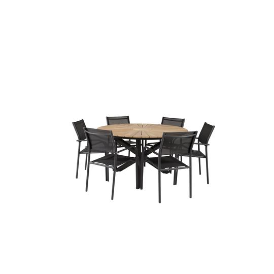 Anoki 6 Seater Dining Set