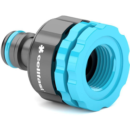 Universal Multi-purpose Garden Faucet Connector Female 1/2' 3/4' 1'