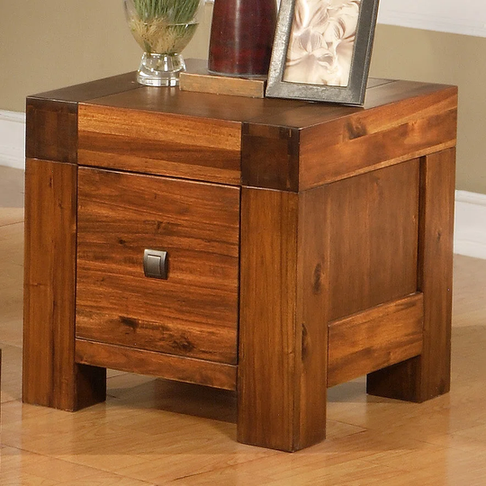 Addie Side Table with Storage