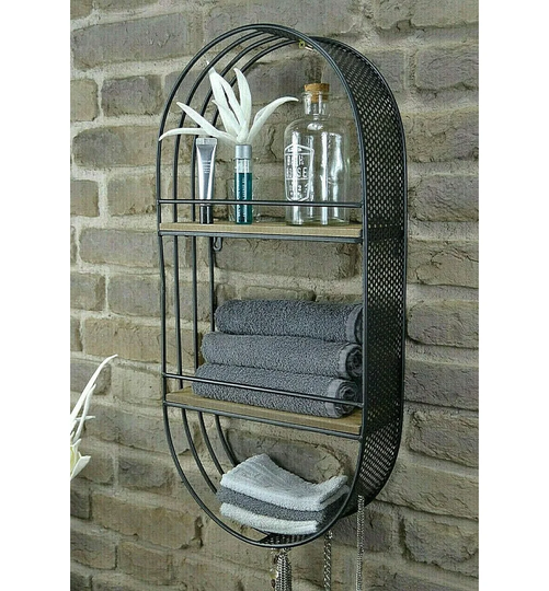Sandsmere 32cm x 66cm Bathroom Shelf