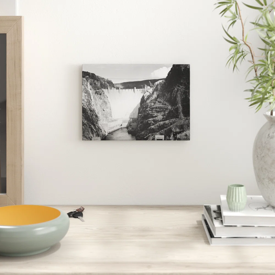 'Looking Down the Colorado River' by Ansel Adams Graphic Art