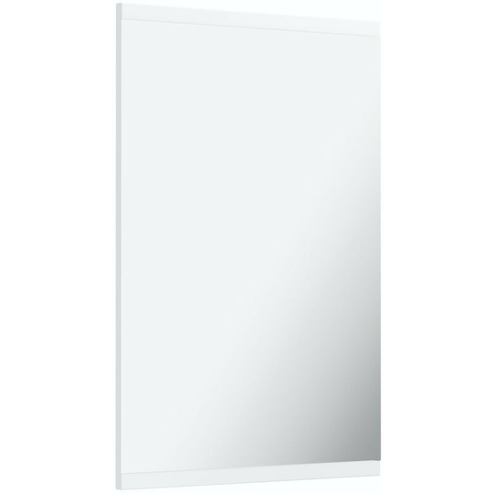Eden white bathroom mirror 750 x 500mm - White - Orchard