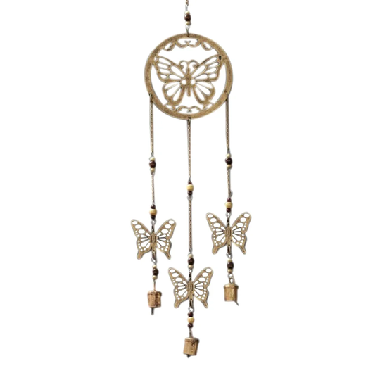 Metal Butterflies Wall Accent