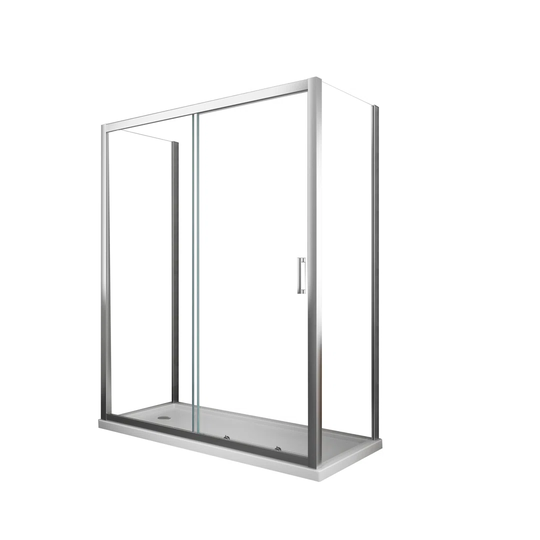 Gregorey Rectangle Walk In Shower Enclosure - 160 X 80 Cm