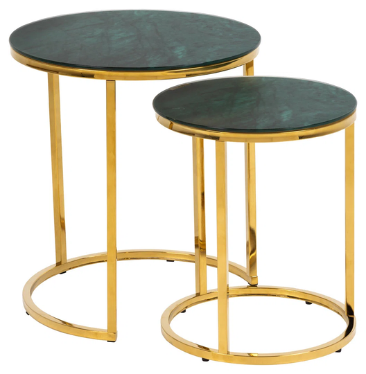 Yolanda 2 Piece Nest of Tables