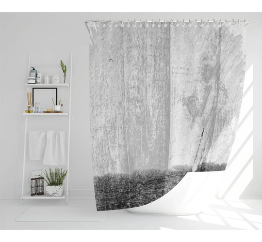 Dilver Polyester Shower Curtain Set
