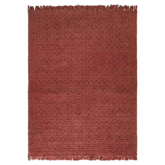 Terence Cotton Burnt Orange Rug