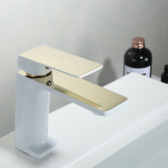 BetterLife White Gold Basin Faucet Anti-splashing Faucet of Household Hotel Sanitary Items