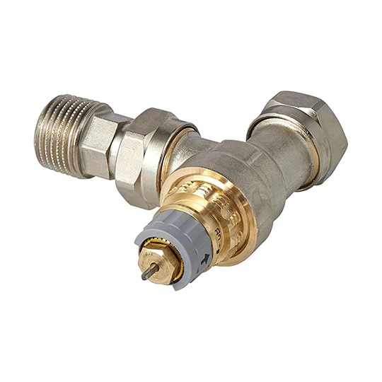Danfoss Radiator Thermostat Ras-c2 Combi Pack Sensor & Trv Valve 10mm, White