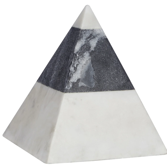 Evelette Decorative Pyramid Sculpture