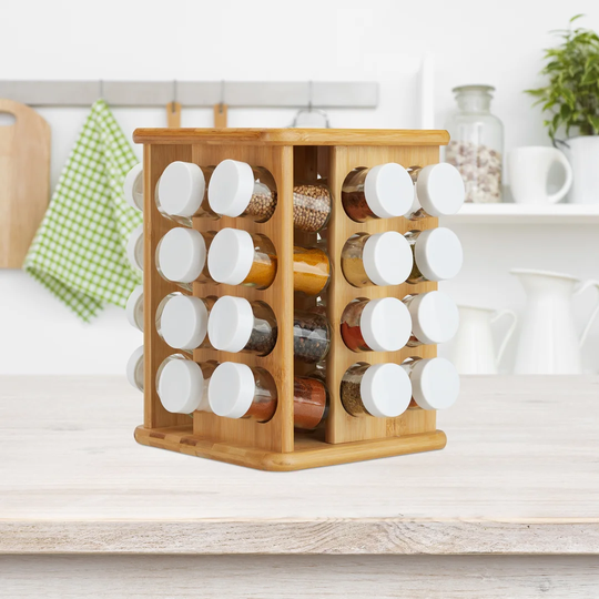 32 Jar Free-Standing Spice Rack