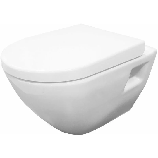 Nuie Provost Wall Hung Toilet 510mm Projection - Excluding Seat
