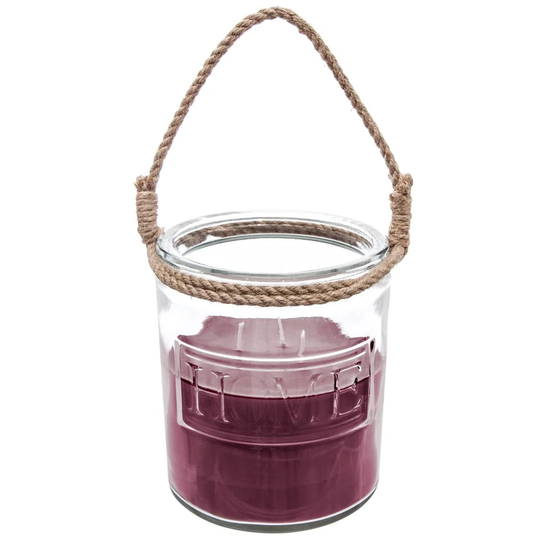 Generique Black Cherry Scented Jar Candle