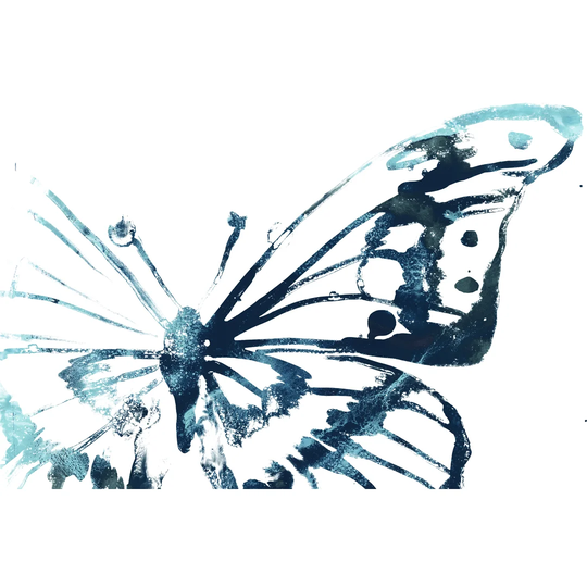 Butterfly Imprint V by June Erica Vess - Wrapped Canvas Painting