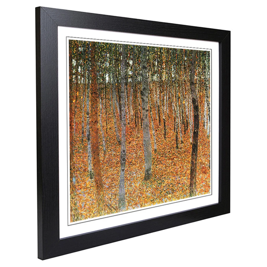 Beech Grove Forest by Gustav Klimt Framed Painting Print