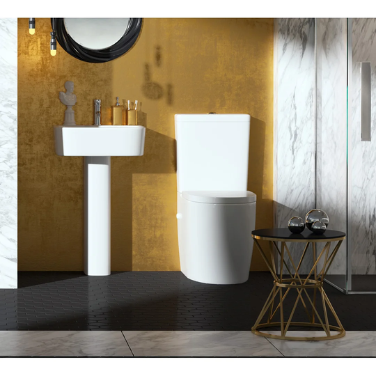 Christman Close Coupled Toilets With Soft Close Seat