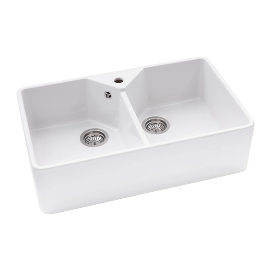 Provincial Double Bowls Farmhouse Kitchen Sink