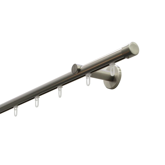 Aakash Stainless Steel Look Aluminium 160Cm 0.2Cm Curtain Track