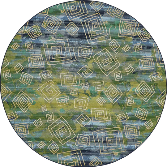 Dylan Blue/Green Rug