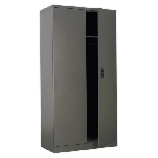 72.05" H x 36.02" W x 18.11" D Floor Cabinet Plus Hanging Rail