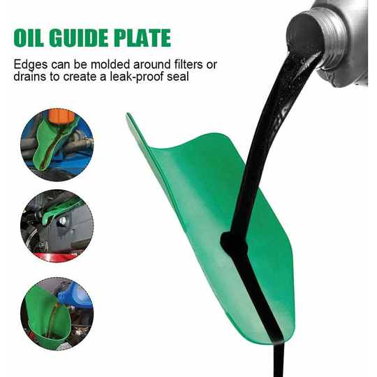 Motorcycle Car Oil Funnel, Flexible Draining Tool Detachable Reusable Collapsible Funnel General Purpose Funnels for Discharging Oil from Cars,