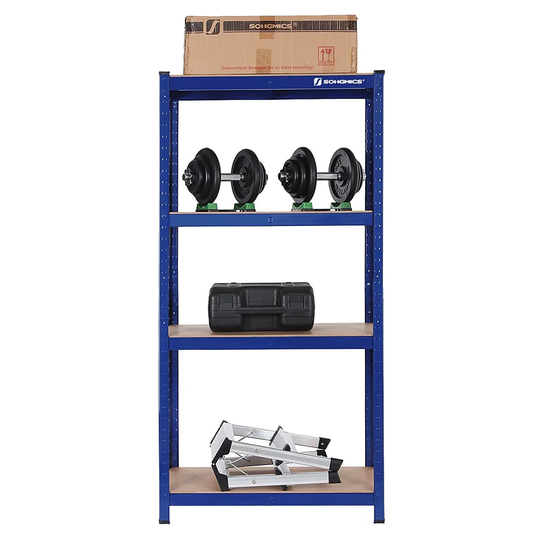 Industrial Steel Heavy Duty 160cm 4 shelf Shelving Unit