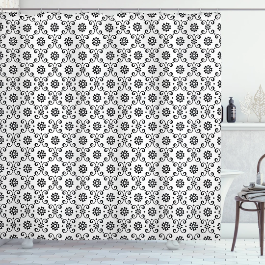Biagio 13 Piece Polyester Shower Curtain Set