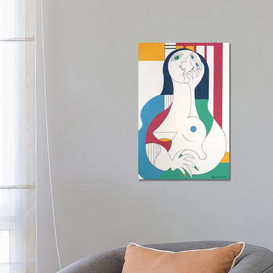 Waiting by Hildegarde Handsaeme - Wrapped Canvas Art Prints