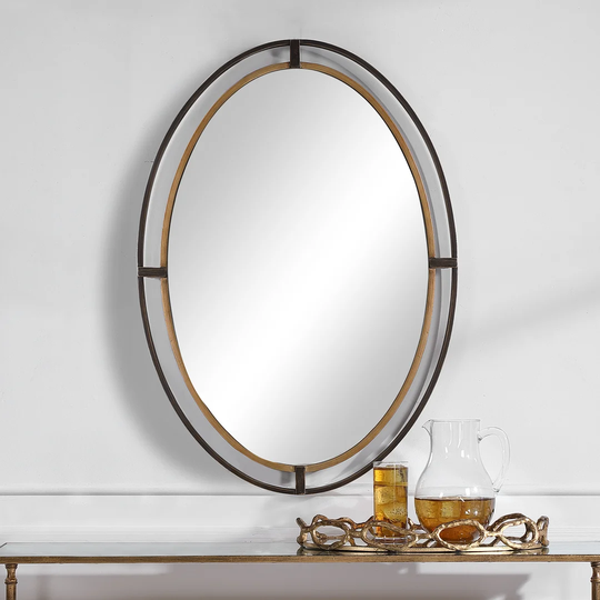 Bhakta Distressed Bathroom Mirror