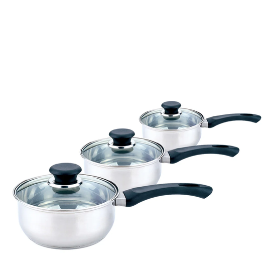 Symple Stuff 6 Pieces Stainless Steel Cookware Set