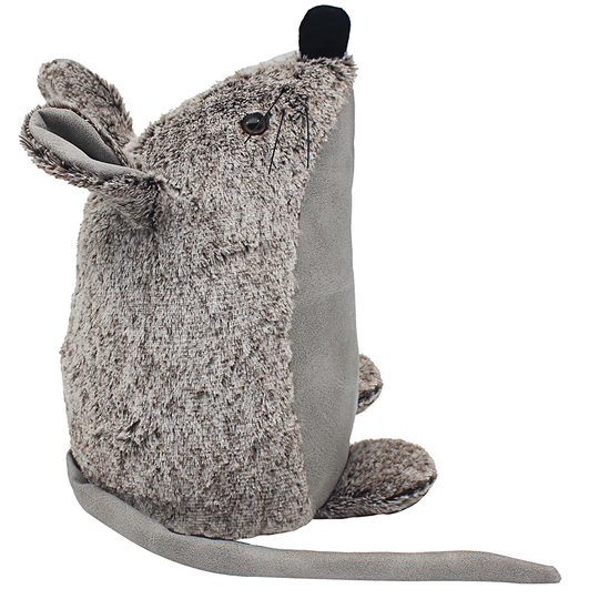 Kieron Mouse Faux Leather Weighted Floor Stop