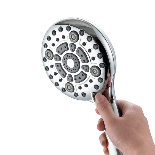 Shower Head With Hose And Bracket, Hand Shower Shower 6 Spray Water Saving Pressure Increasing Shower Head Set