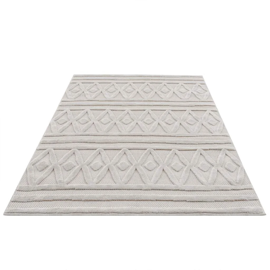 Boris Flatweave Cream Rug