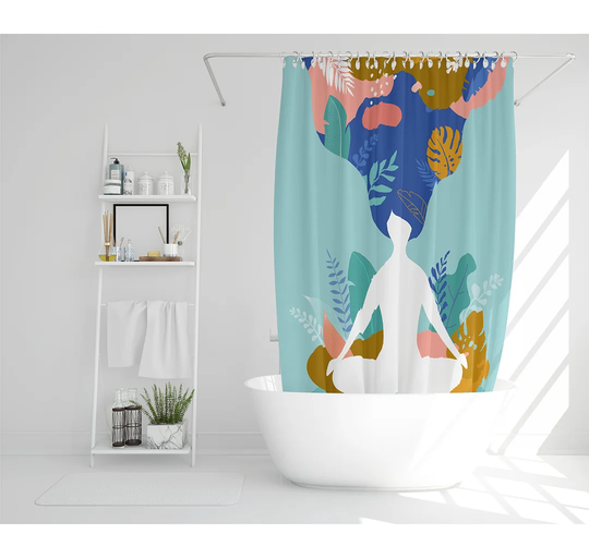 Ellayah Polyester Shower Curtain