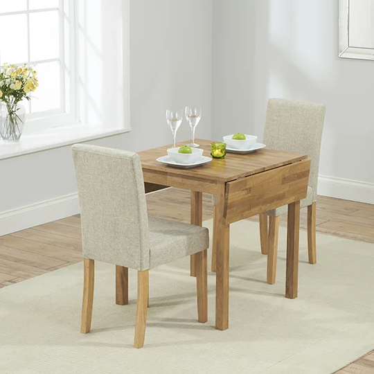 Vantassel Folding Dining Set with 2 Chairs