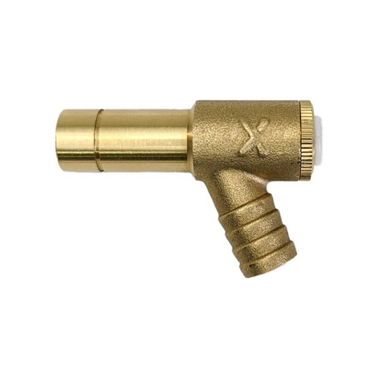 Long Tail 15mm Drain-off Valve ( l) Single - Nexgen
